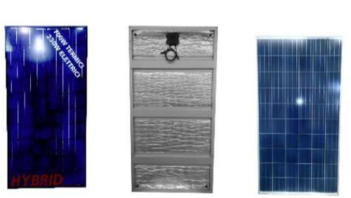 Panel solar hibrido para ACS y electricidad