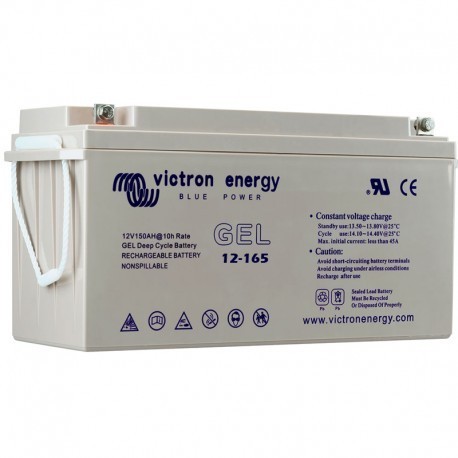 Batería de Gel Victron de 165Ah 12V(C20) Deep Cycle