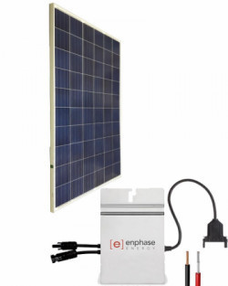 On-grid kits with microinverter from 275 to 1,100Wp