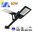 Solar lamp with 60W panel and lithium-ion battery