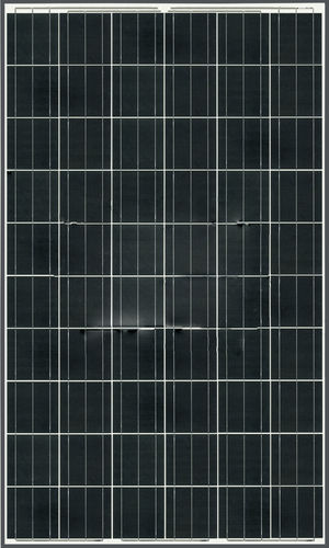 Paneles solares monocristalinos de color gris