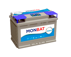 Battery for caravans and motorhomes Monbat 65A