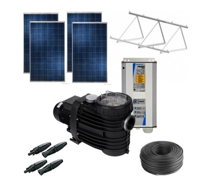 værst Stearinlys opadgående Solar equipment with pool treatment pump 90 m3 - Allsolar energy