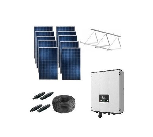 Solar kit to pump 2cv mono or three-phase 230v