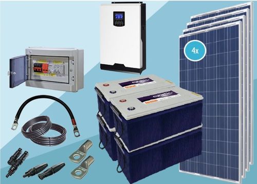 Isolated Solar Kit5 3000w winter and up to 6000w summer