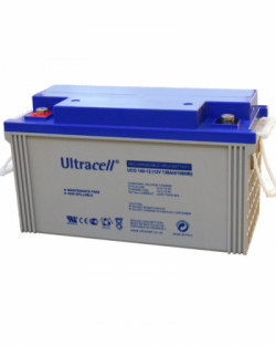 Batería GEL 12V 138Ah Ultracell UCG-138-12 para instalaciones solares