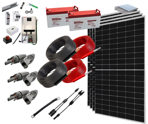 Photovoltaic Solar Kit 3000W 24V 6400Whdia