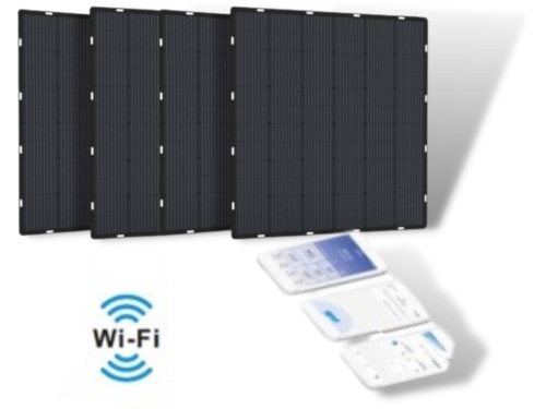 Kit solar autoconsumo de 800W para instalar en balcón