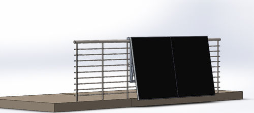 kit solar completo autoinstalable para balcones y terrazas
