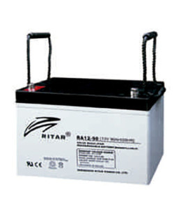 Batería AGM 12V 90Ah Ritar para instalaciones solares