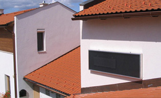 Equipment solar heating until 80 m2