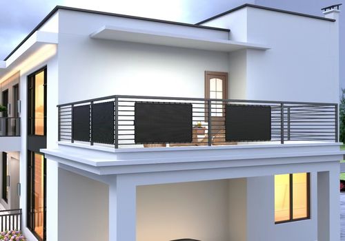 Kit solar para balcón de 400W con paneles flexibles